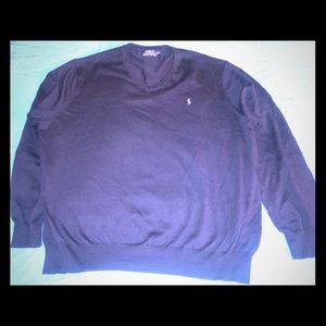 Ralph Lauren Polo v neck sweater mens size xxl